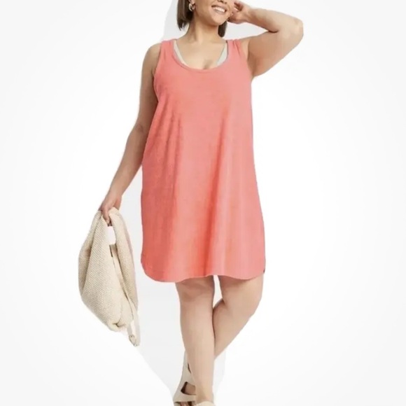 a new day Other - Women's Terry Tank Dress - a New Day - Plus Swim Cover Up